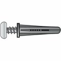 Aceds 8-10 Plastic Anchor with Screw Zinc, 60PK 5335062